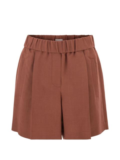 Brunello Cucinelli elasticated-waistband shorts