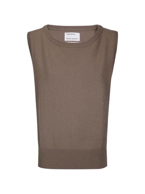 extreme cashmere Katherine knitted vest