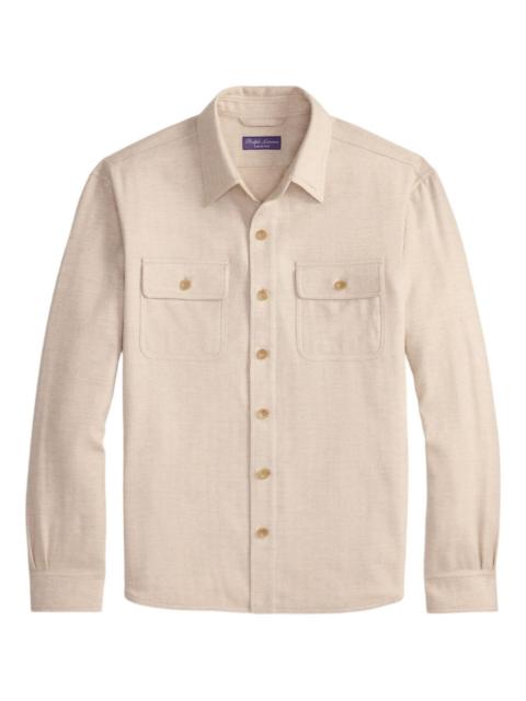 Ralph Lauren herringbone pocket shirt