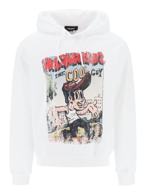 HOODIE WITH GRAPHIC PRINT