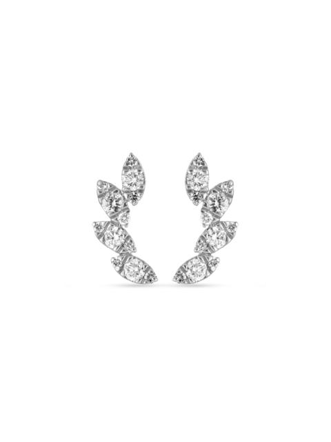 STONE AND STRAND Diamond Muses Tiara Studs