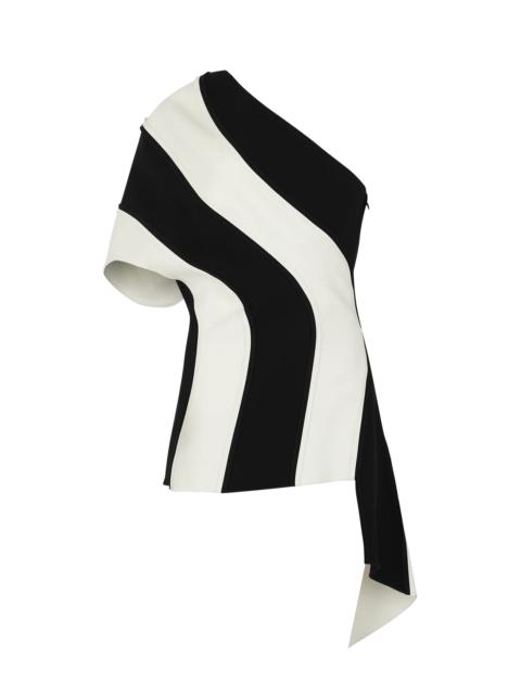 entire studios MARGIN DRAPE TOP ACE