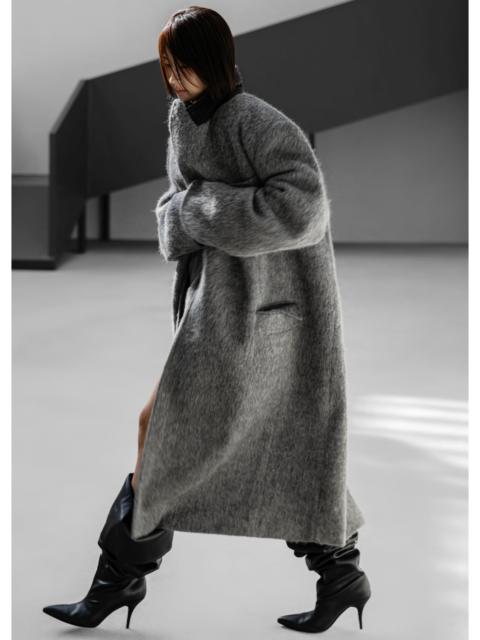 The Frankie Shop John Oversized Coat - Grey