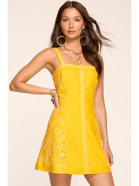 RAMY BROOK Fawn Embroidered Mini Dress