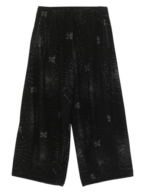 NEEDLES Butterfly-print Track Pants