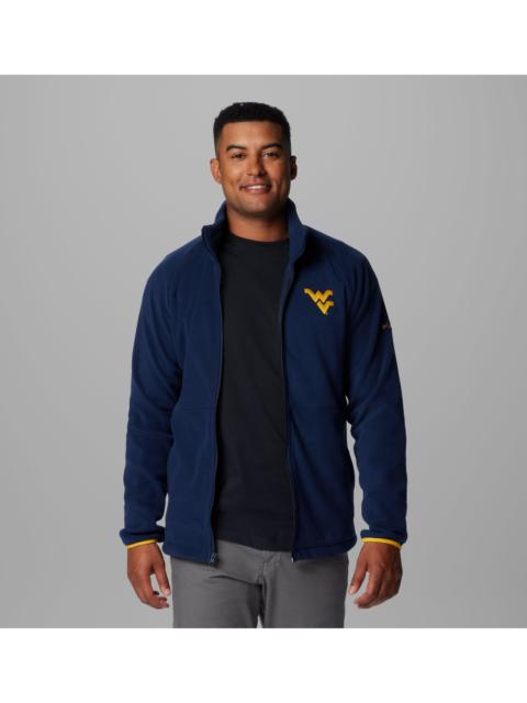 Columbia Men's Collegiate Flanker IV Fleece Jacket - West Virginia