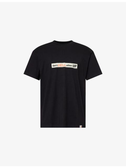 Carhartt WIP Bumper Sticker Short-Sleeve Cotton T-Shirt