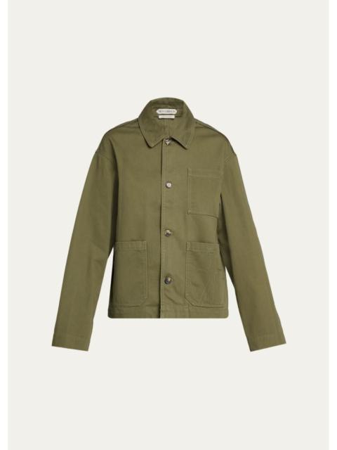 JW Anderson Patch-Pocket Cotton Jacket