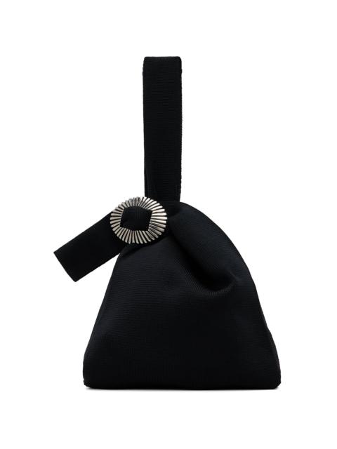 TOGA PULLA Black Knit Tote