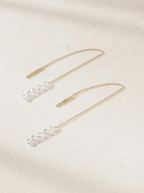PERSÉE Rivière 18-karat Gold Diamond Earrings