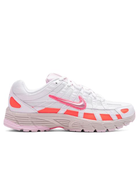 Nike P-6000 WOMEN'S - WHITE/DIGITAL PINK/HYPER CRIMSON