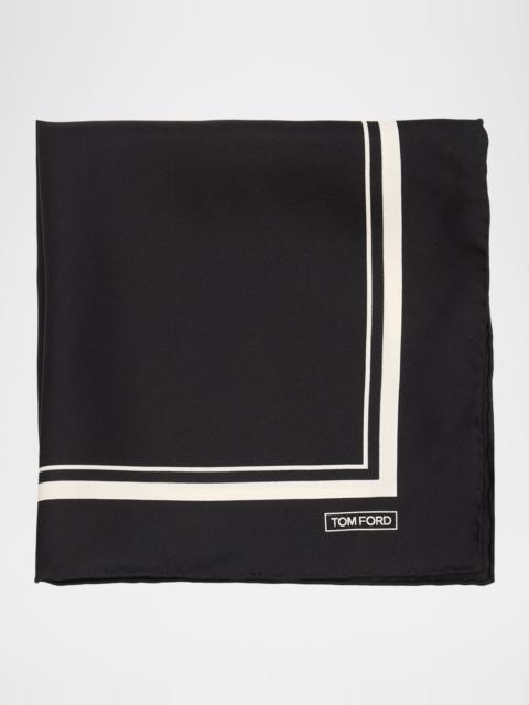 TOM FORD Men's Silk Pocket Square