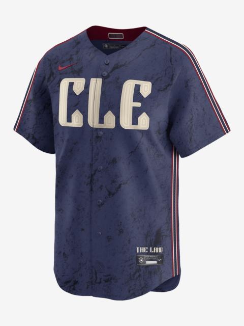 Shane Bieber Cleveland Guardians City Connect Nike Men's Dri-FIT ADV MLB Limited Jersey