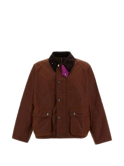 Barbour Paul Smith Loves Barbour Key Transport waxed-cotton jacket