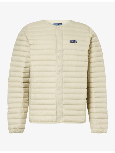 Patagonia Logo-Patch Crewneck Padded Jacket