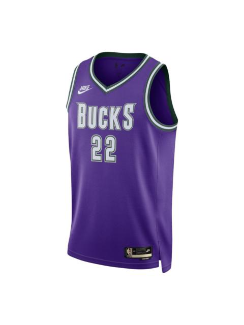 Nike Nike x NBA Milwaukee Bucks Hardwood Classics Swingman Jersey 'Khris Middleton 22' DO9450-506