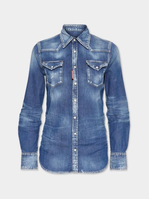 DENIM WESTERN SHIRT