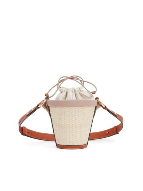 Maison Margiela woven mini bucket bag