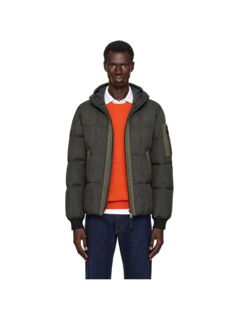 Stone Island Gray 4100034 Crinkle Reps NY Down Jacket