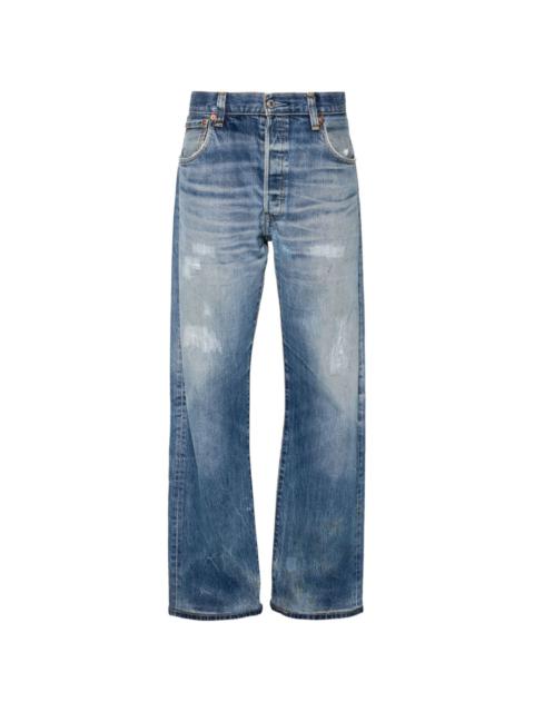 high-rise jeans