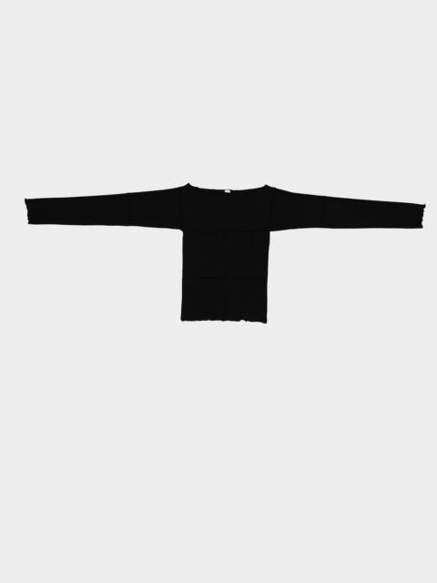 BASERANGE Cinder Long Sleeve Tee - Organic Cotton Rib
