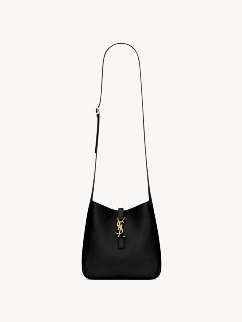 SAINT LAURENT LE 5 À 7 SUPPLE CROSSBODY IN GRAINED LEATHER