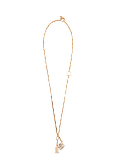 Loewe Personalisation necklace in metal