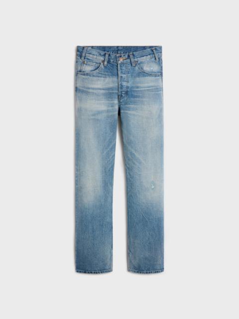 CELINE kurt jeans in morning light wash denim
