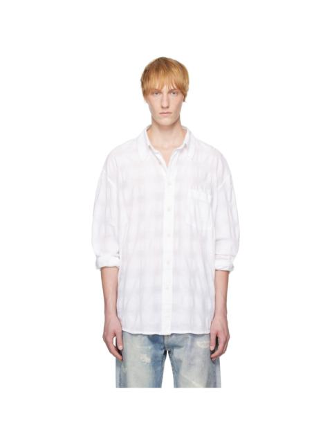 Wooyoungmi White Crinkle Shirt