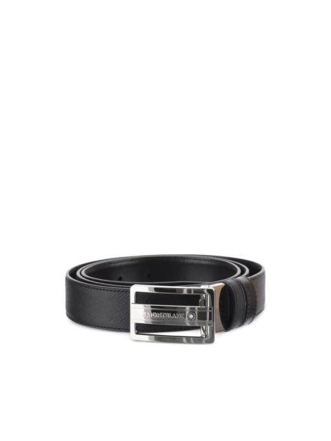 Montblanc reversible leather belt