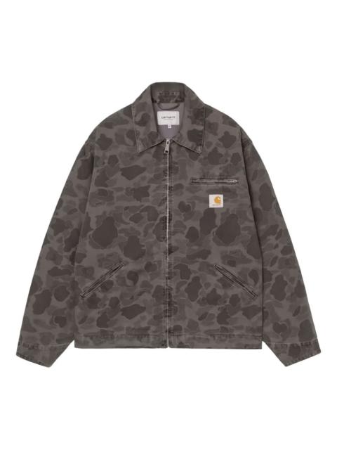Carhartt Duck Detroit camouflage-print jacket