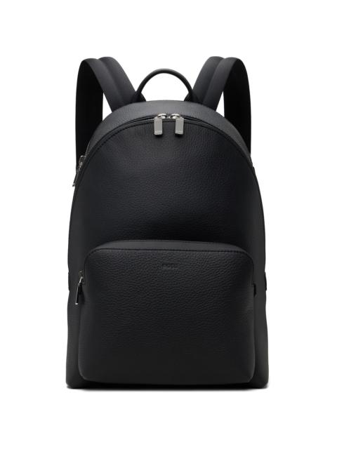 BOSS Black Embossed-Logo Backpack