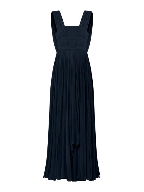 Louis Vuitton Draped Back Empire Gown