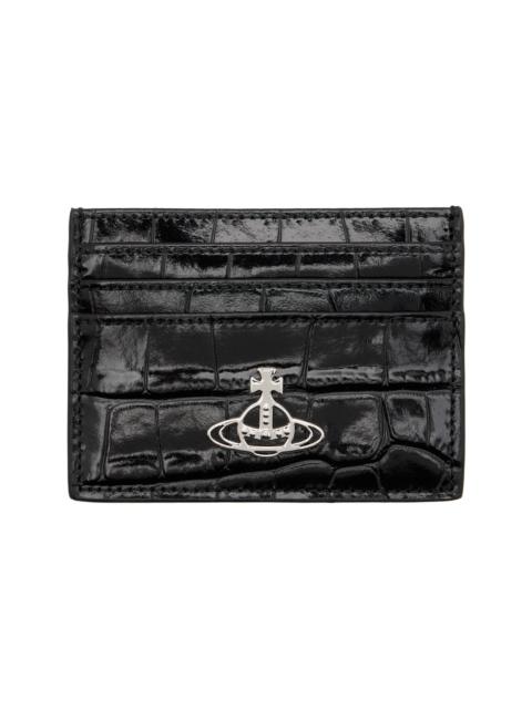 Vivienne Westwood Black Flat Card Holder