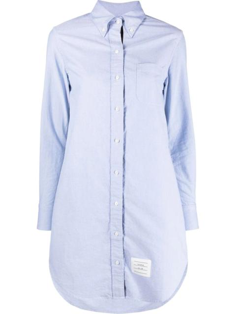 Thom Browne RWB trim shirt dress