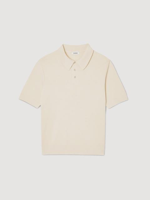 Sandro Cotton polo shirt