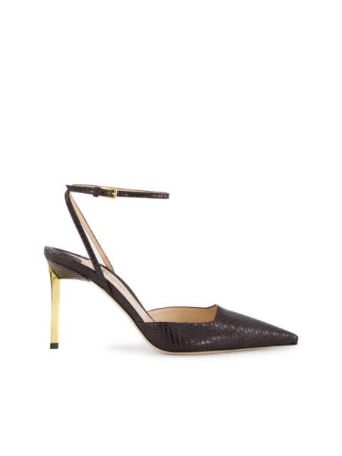 TOM FORD snake-effect pumps