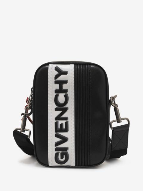 Givenchy MC3 Black Logo Vertical Cross Body Bag