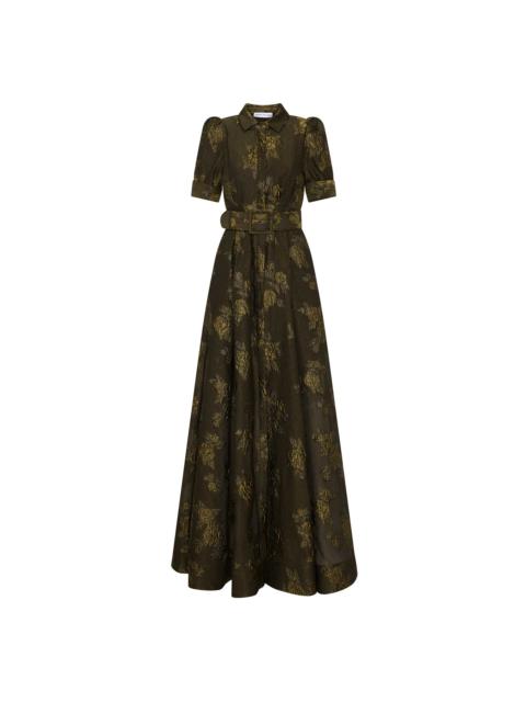 REBECCA VALLANCE Annette Button Gown