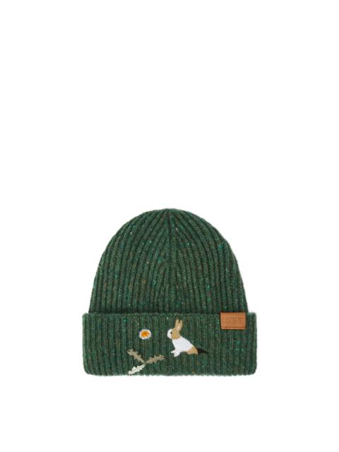 Loewe Bunny beanie in wool