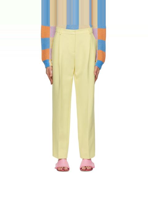STINE GOYA Yellow Frankie Trousers