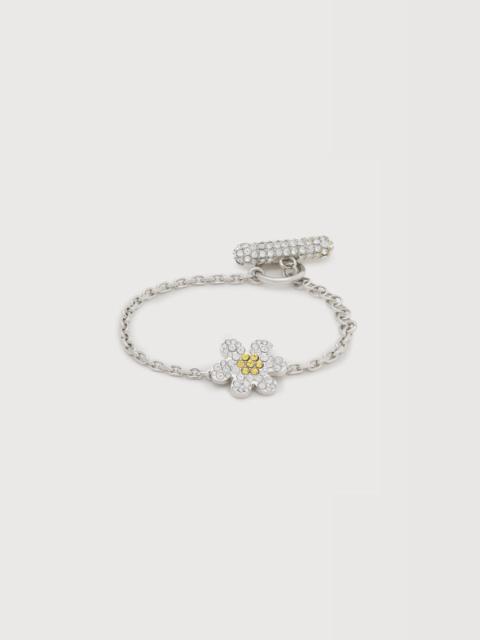 Marni YELLOW RHINESTONE DAISY BRACELET