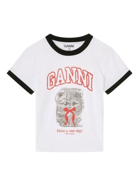 GANNI short-sleeve T-shirt