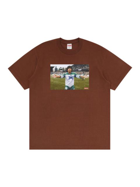 Supreme Maradona Tee 'Brown'