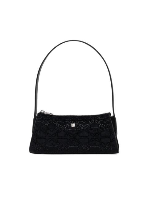 HUGO embellished logo-detail zip-fastening shoulderbag