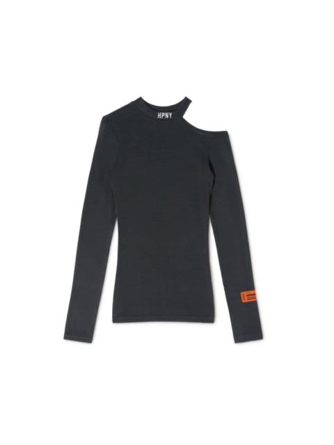 Heron Preston Hpny Emb Cut Shoulder Top