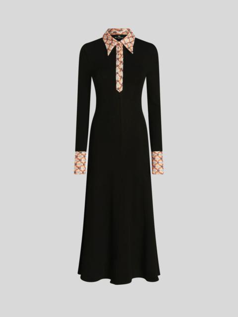 Etro SHIRT DRESS WITH FLORAL EDGING