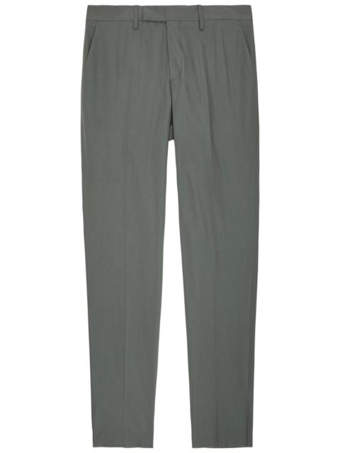 LARDINI Lardini Cotton and Silk-blend Trousers