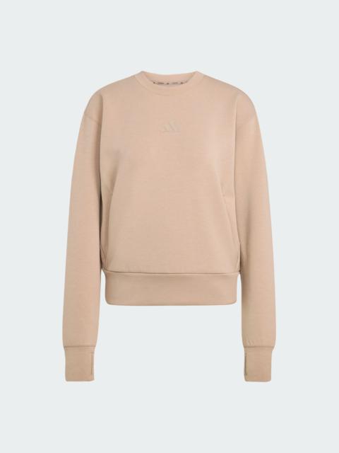 adidas Designed-for-Training Warm-Up Crewneck Sweatshirt