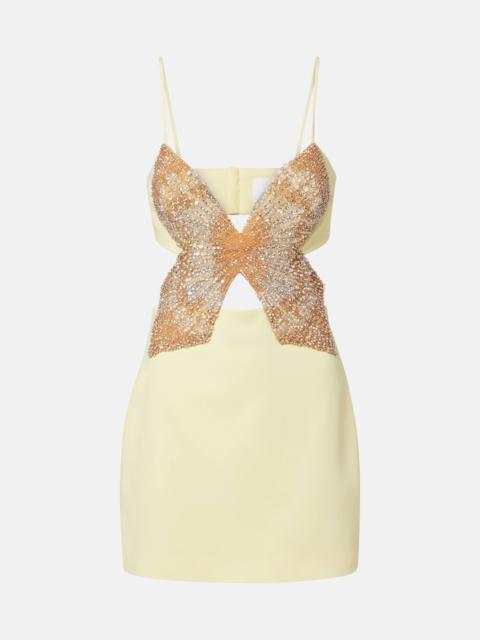 COSTARELLOS Zilia embellished minidress